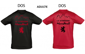 Tee-shirt &quot;La Vitréenne HB&quot; NOIR